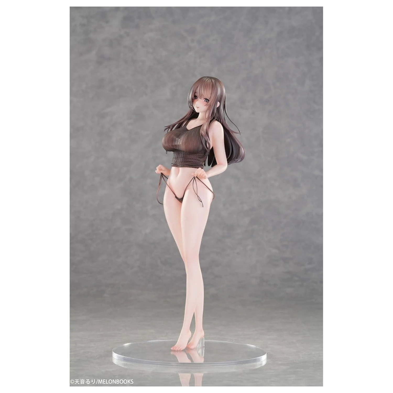 Original Character PVC Figure Tsukino Oneesan Illustrated by Ruri Amane 28 cm product photo