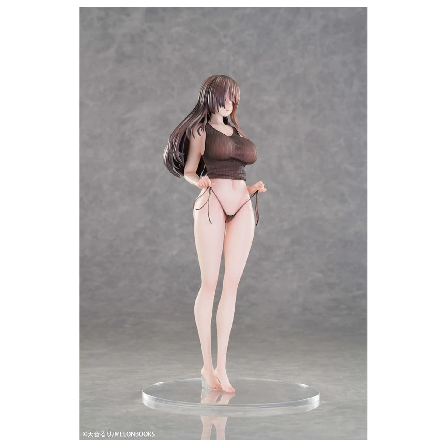 Original Character PVC Figure Tsukino Oneesan Illustrated by Ruri Amane 28 cm product photo
