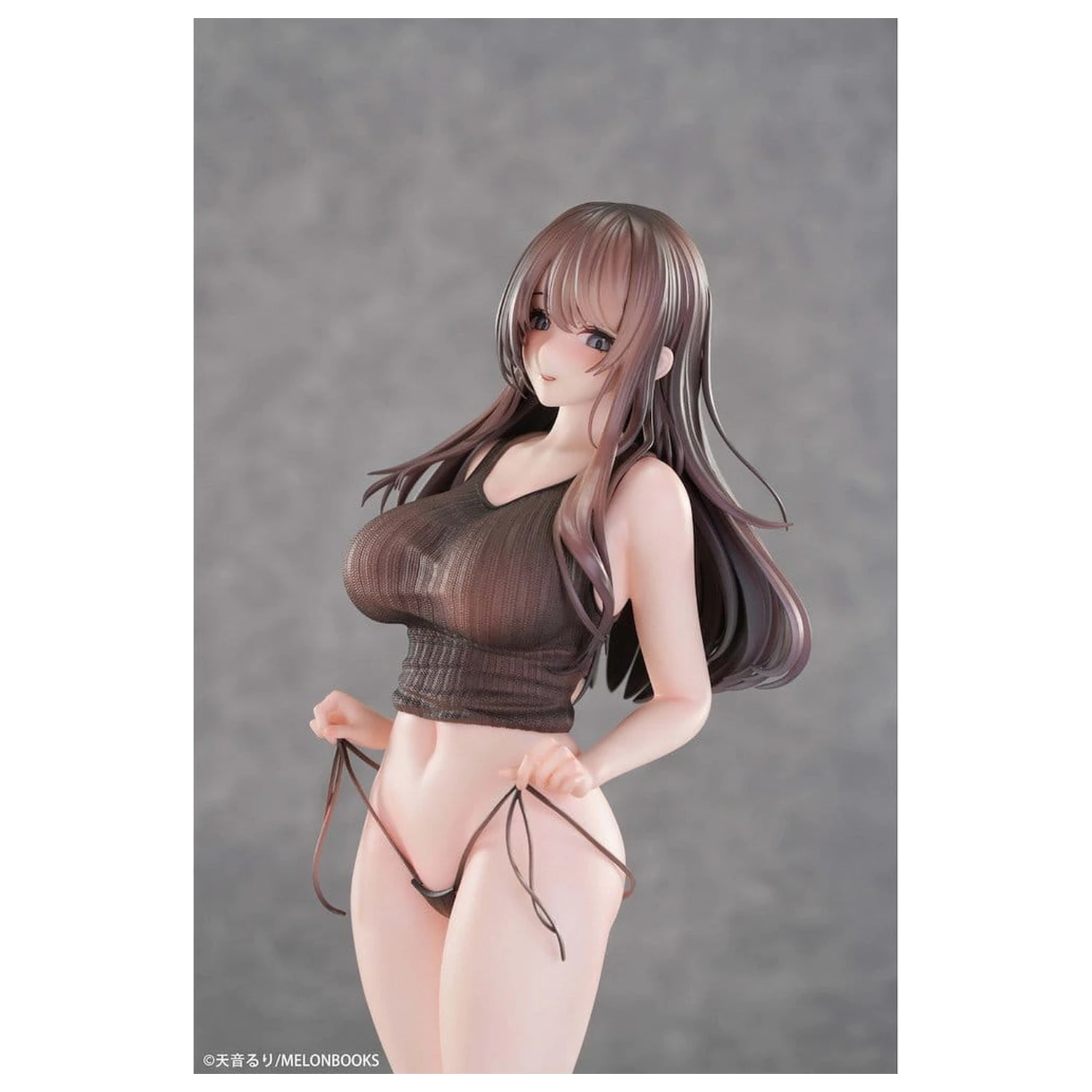 Original Character PVC Figure Tsukino Oneesan Illustrated by Ruri Amane 28 cm product photo