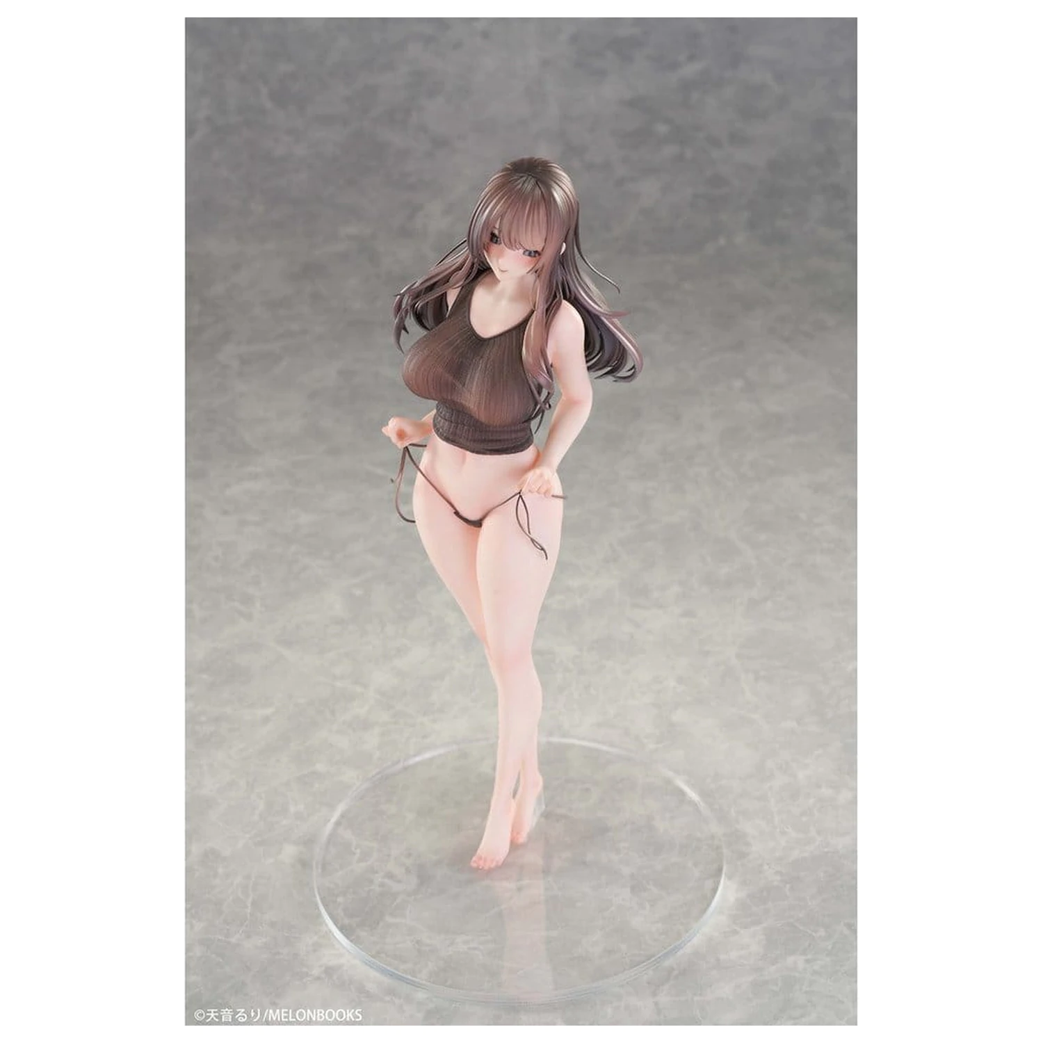 Original Character PVC Figure Tsukino Oneesan Illustrated by Ruri Amane 28 cm product photo