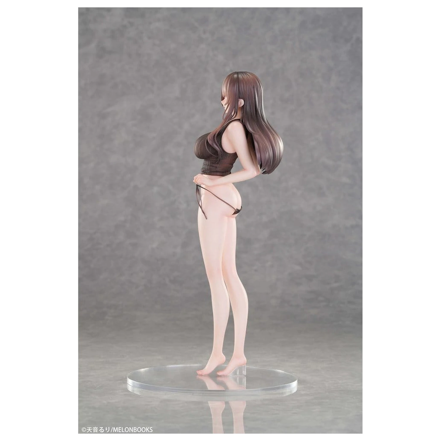 Original Character PVC Figure Tsukino Oneesan Illustrated by Ruri Amane 28 cm product photo