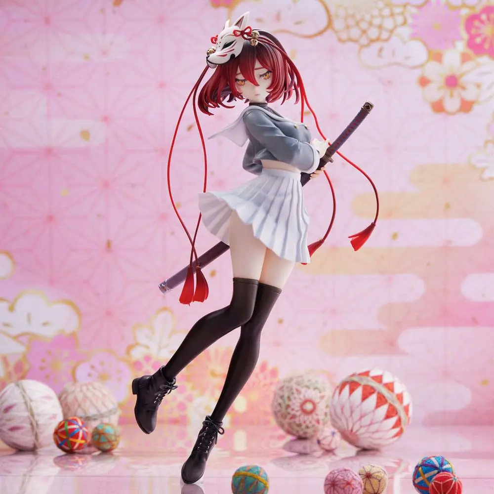 Original Character PVC Statue Yu Illustration Wasera-chan 26 cm product photo