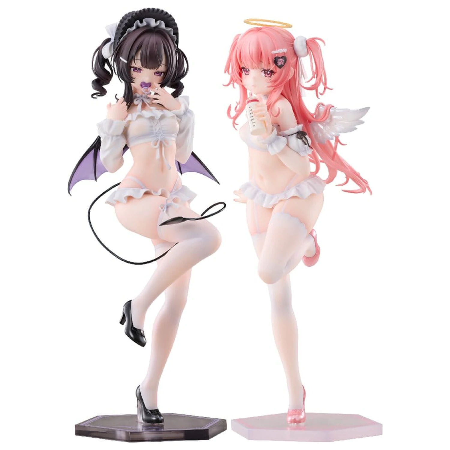 Original Character PVC Figures 1/6 2-Pack Shino & Aimu Illustrated by RIKO 30 cm product photo
