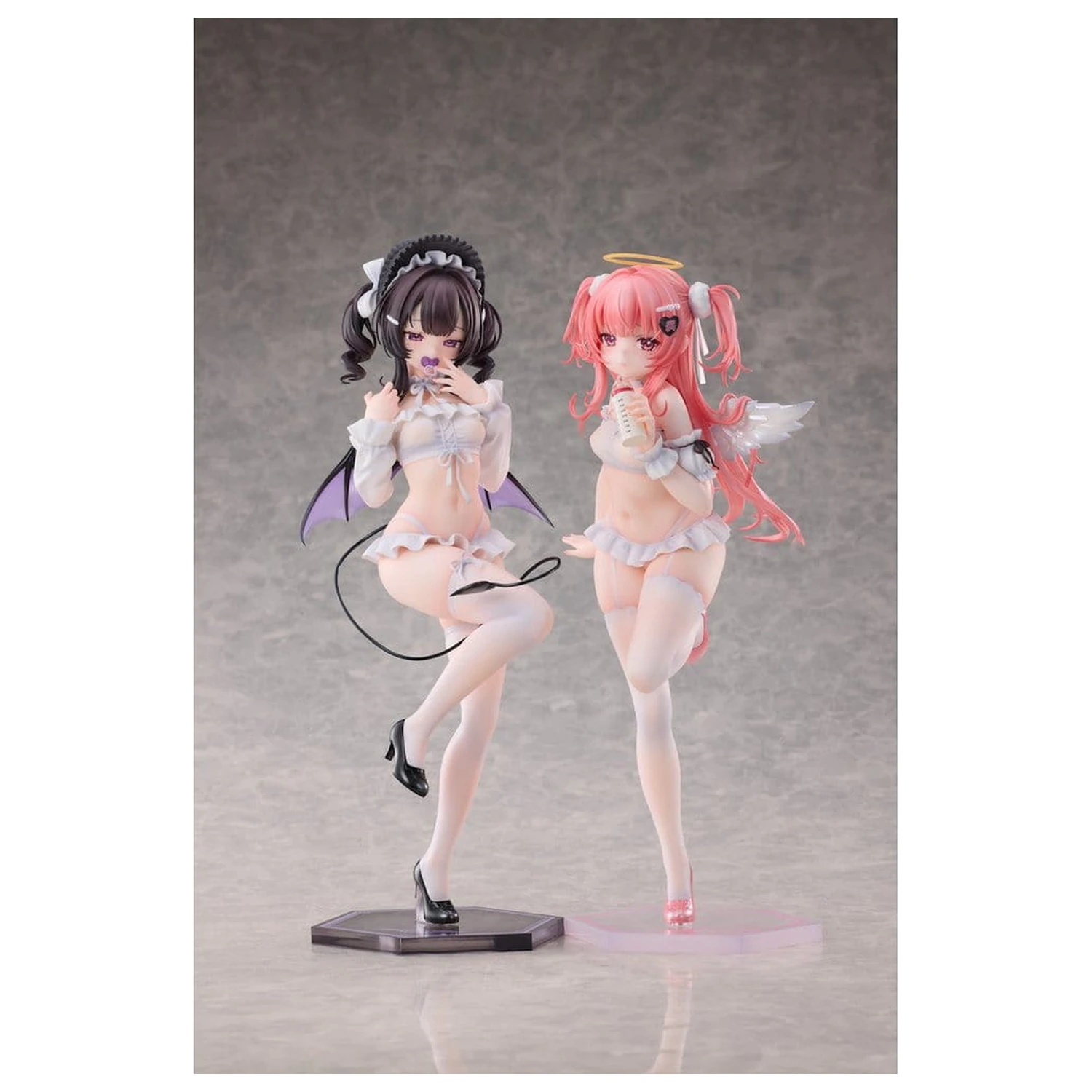Original Character PVC Figures 1/6 2-Pack Shino & Aimu Illustrated by RIKO 30 cm product photo
