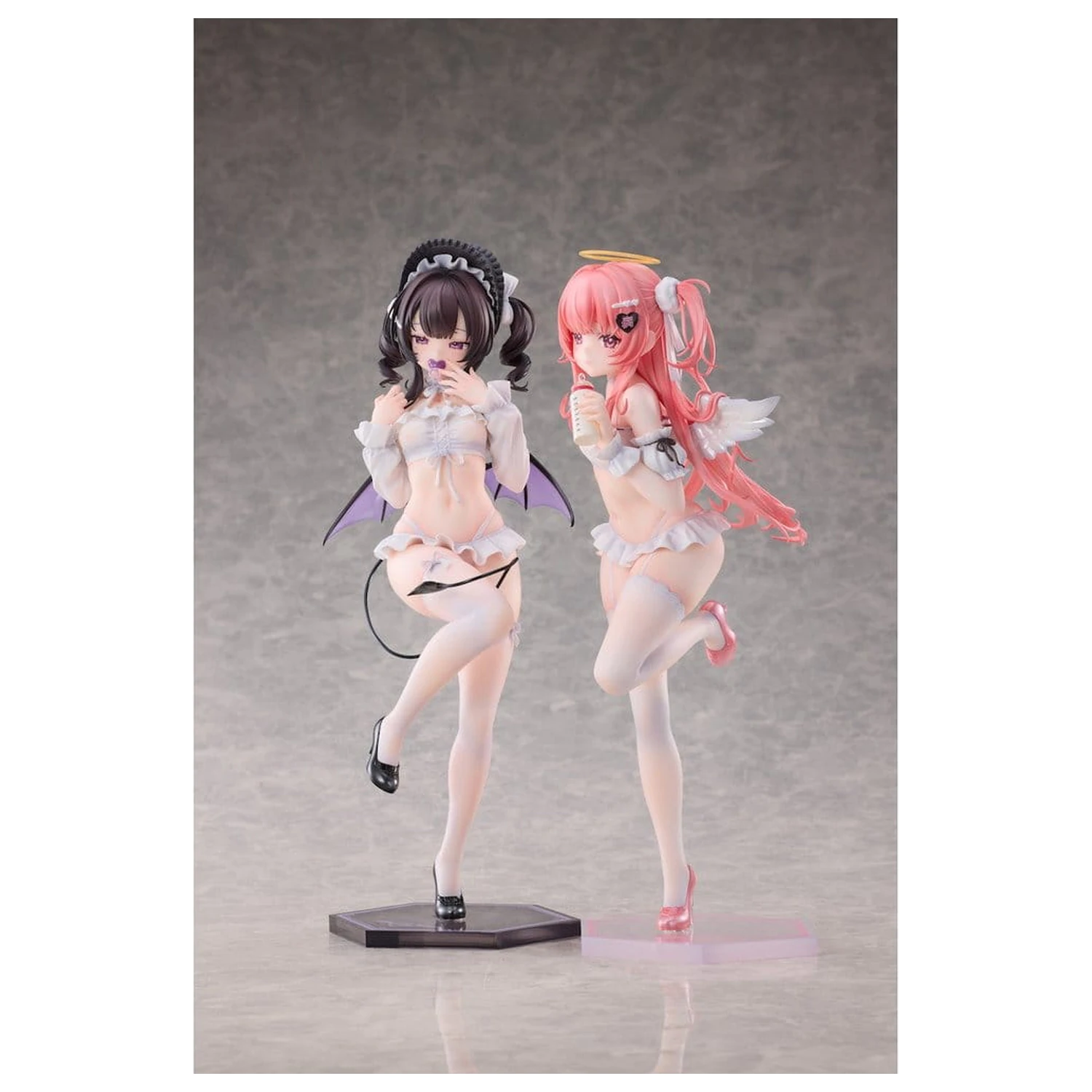 Original Character PVC Figures 1/6 2-Pack Shino & Aimu Illustrated by RIKO 30 cm product photo