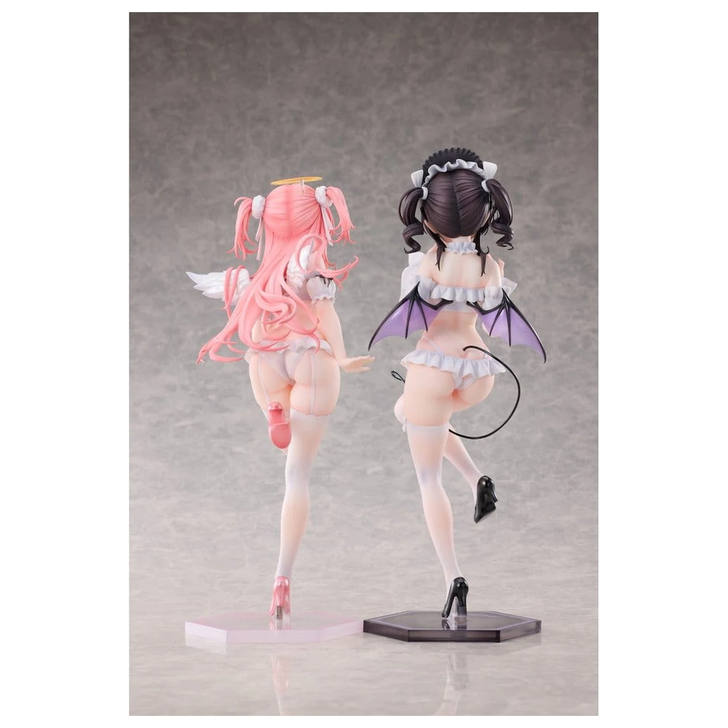 Original Character PVC Figures 1/6 2-Pack Shino & Aimu Illustrated by RIKO 30 cm product photo
