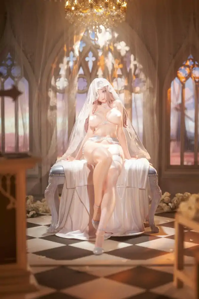 Original Illustration PVC Statue 1/4 Marry me Illustrated by LOVECACAO Bonus Inclusive Limited Edition 31 cm product photo