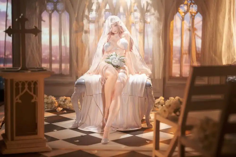 Original Illustration PVC Statue 1/4 Marry me Illustrated by LOVECACAO Bonus Inclusive Limited Edition 31 cm product photo