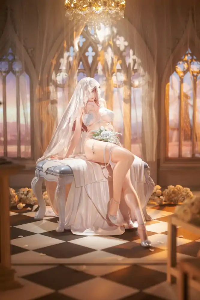 Original Illustration PVC Statue 1/4 Marry me Illustrated by LOVECACAO Bonus Inclusive Limited Edition 31 cm product photo