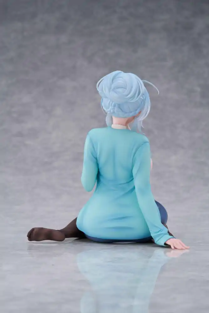 Original Illustration Statue 1/4 Snow Woman Yukino Mifuyu Sitting Yukino 23 cm product photo