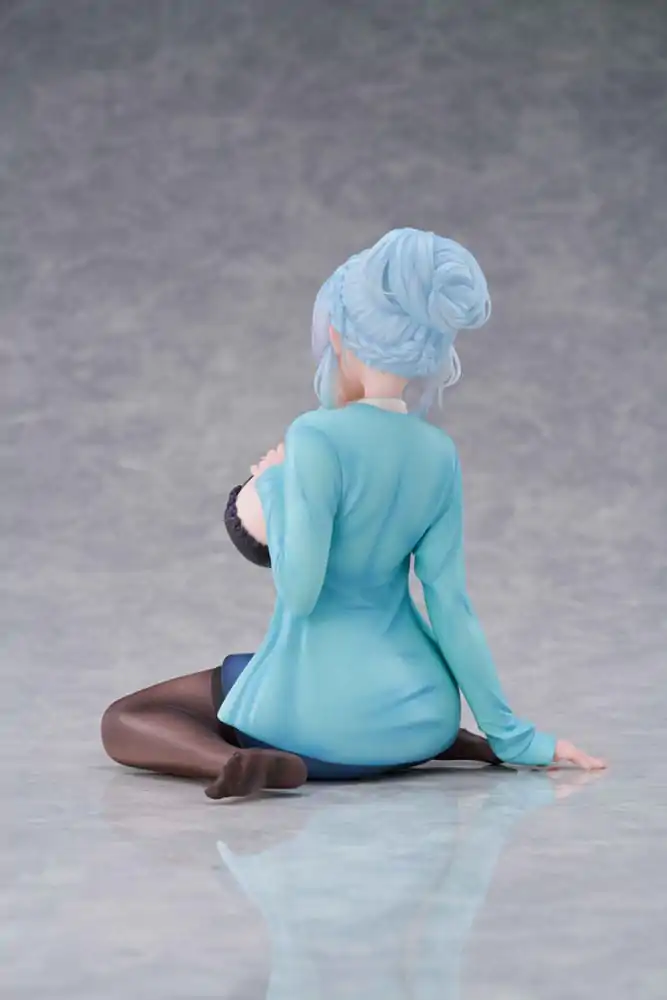 Original Illustration Statue 1/4 Snow Woman Yukino Mifuyu Sitting Yukino 23 cm product photo
