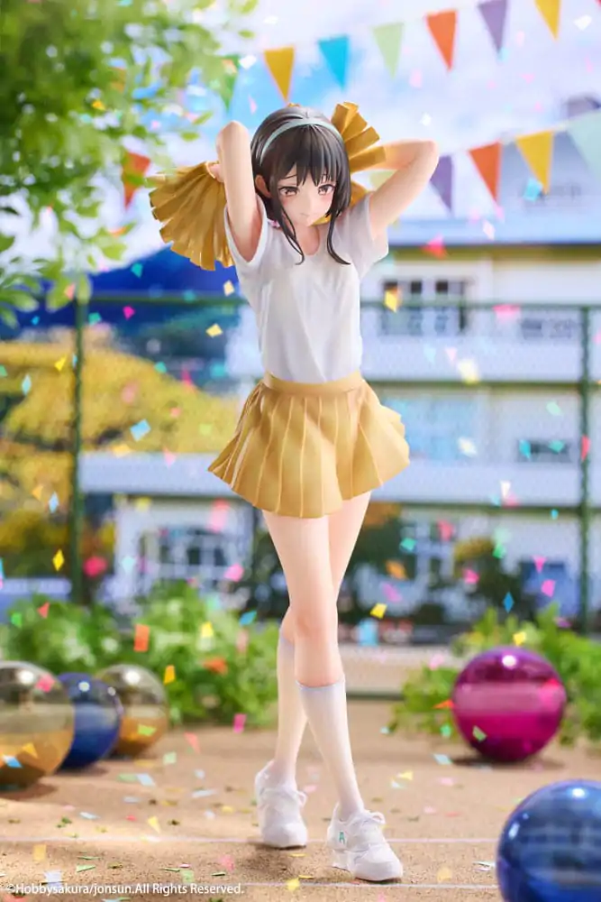 Original Illustration PVC Statue 1/6 Cheerleader Misaki Illustrated by Jonsun Limited Edition 25 cm termékfotó