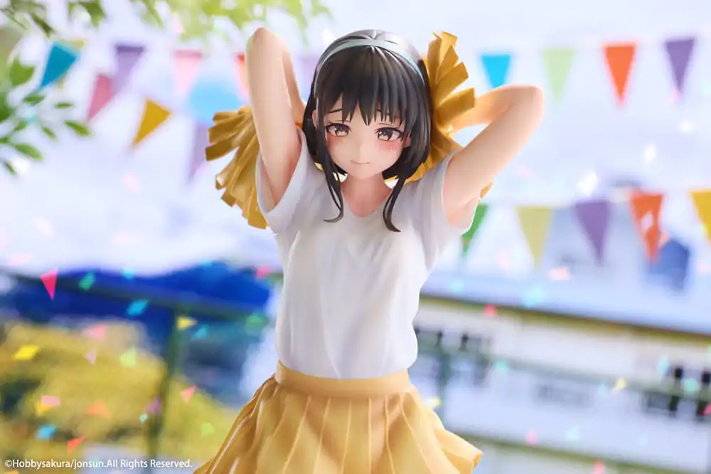 Original Illustration PVC Statue 1/6 Cheerleader Misaki Illustrated by Jonsun Limited Edition 25 cm termékfotó