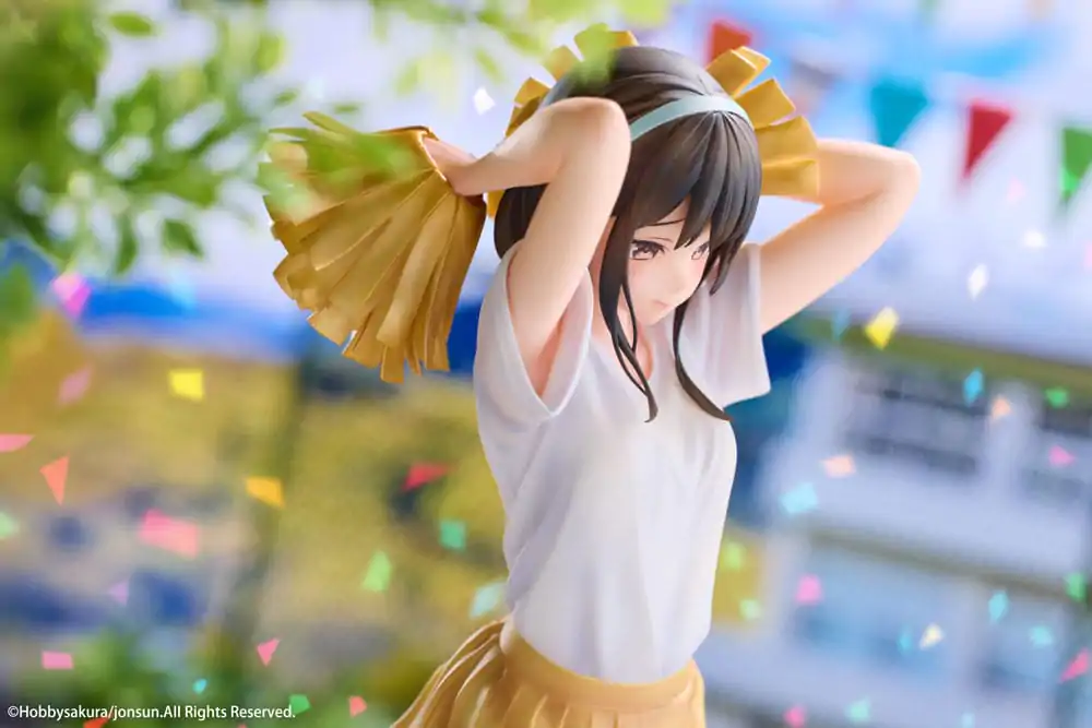 Original Illustration PVC Statue 1/6 Cheerleader Misaki Illustrated by Jonsun Limited Edition 25 cm termékfotó