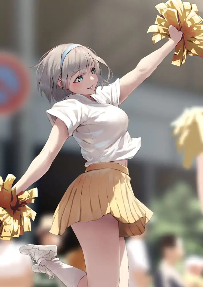 Original Illustration PVC Statue 1/6 Cheerleader Riku illustration by Jonsun Limited Edition 29 cm termékfotó