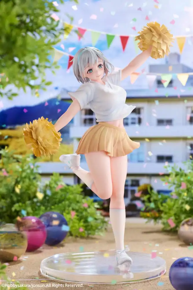 Original Illustration PVC Statue 1/6 Cheerleader Riku illustration by Jonsun Limited Edition 29 cm termékfotó