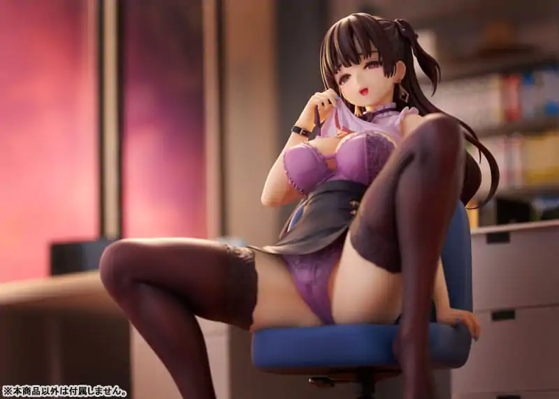 Original Illustration PVC Statue 1/6 Michiking Azato-san 21 cm product photo