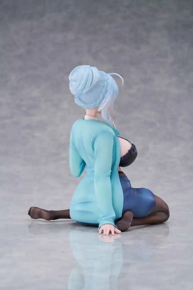 Original Illustration Statue 1/6 Snow Woman Yukino Mifuyu Sitting Yukino 23 cm termékfotó