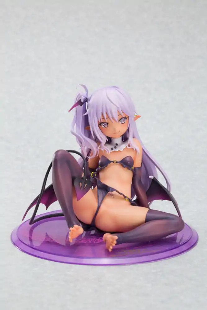 Original Illustration Statue 1/6 Succubus Black Titty Illustrated by Tamano Kedama 14 cm product photo