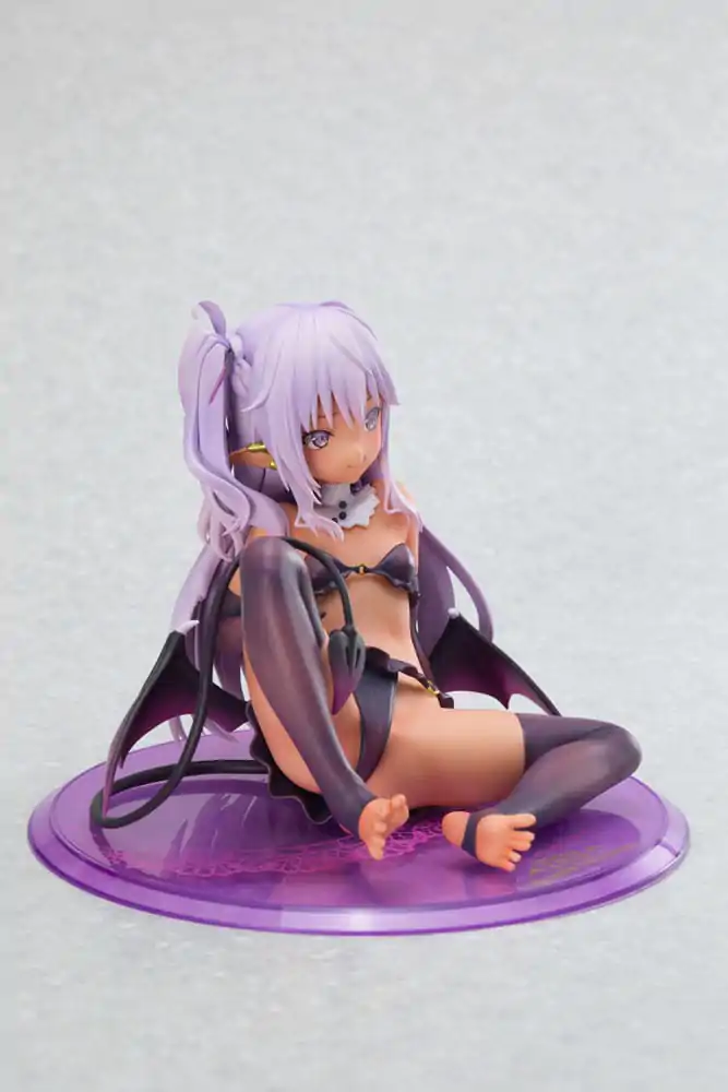 Original Illustration Statue 1/6 Succubus Black Titty Illustrated by Tamano Kedama 14 cm product photo