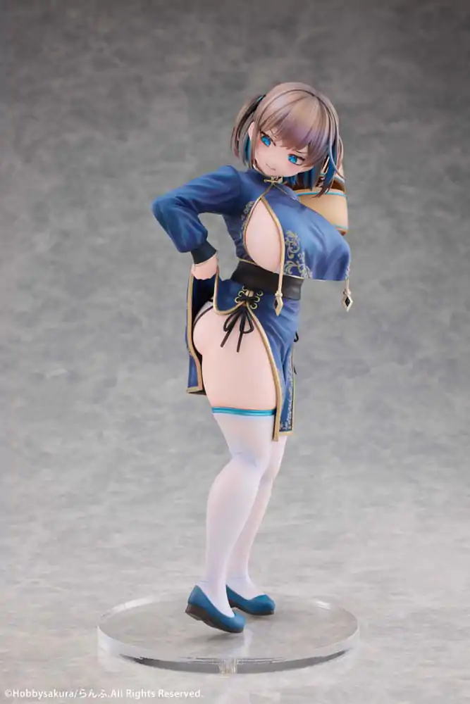Original Illustration PVC Statue 1/7 Manjuu Musume Tsumugu Illustrated by Ranfu 25 cm product photo