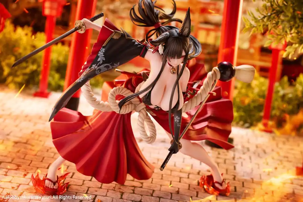 Original Illustration PVC Statue 1/7 Ying Mo illustration by Kishi yasuri 25 cm termékfotó