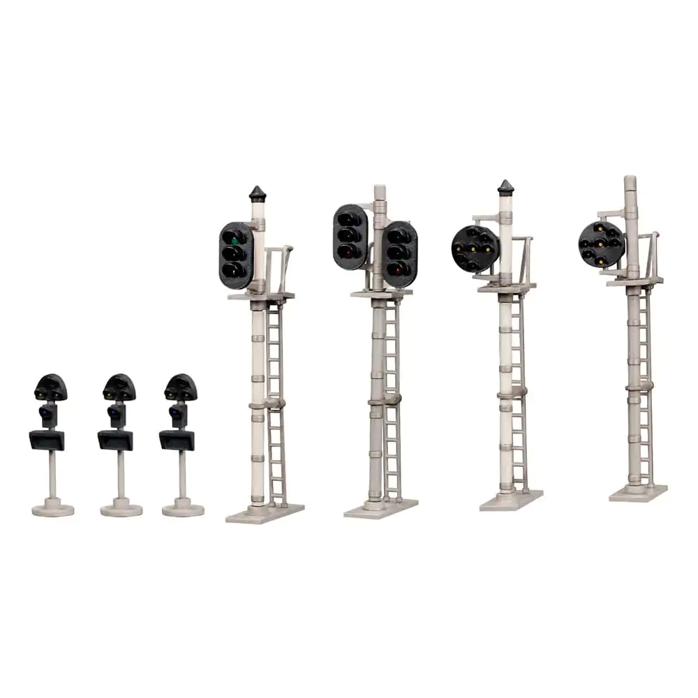 Original Illustration 1/80 Plastic Model Kit 1/80 Railway Signal Set (re-run) 9 cm product photo