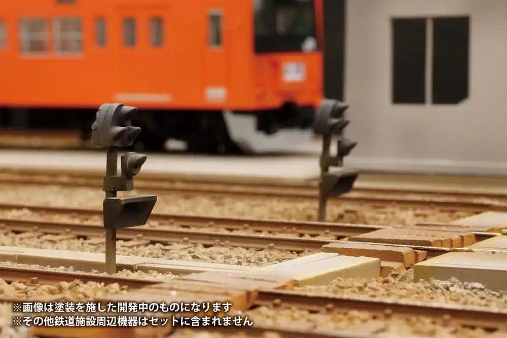 Original Illustration 1/80 Plastic Model Kit 1/80 Railway Signal Set (re-run) 9 cm product photo