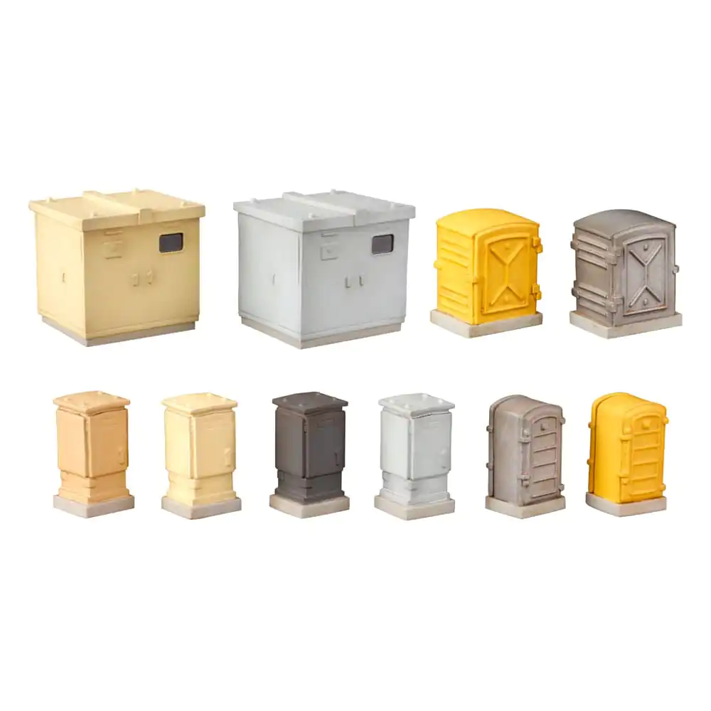 Original Illustration 1/80 Plastic Model Kit 1/80 Relay box/Cubicle (re-run) 3 cm product photo