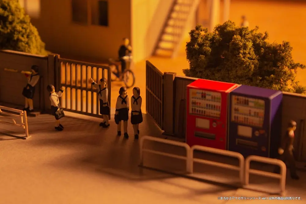 Original Illustration 1/80 Paper Model Kit Town Corner Accessory Series Vol.1 26 cm product photo