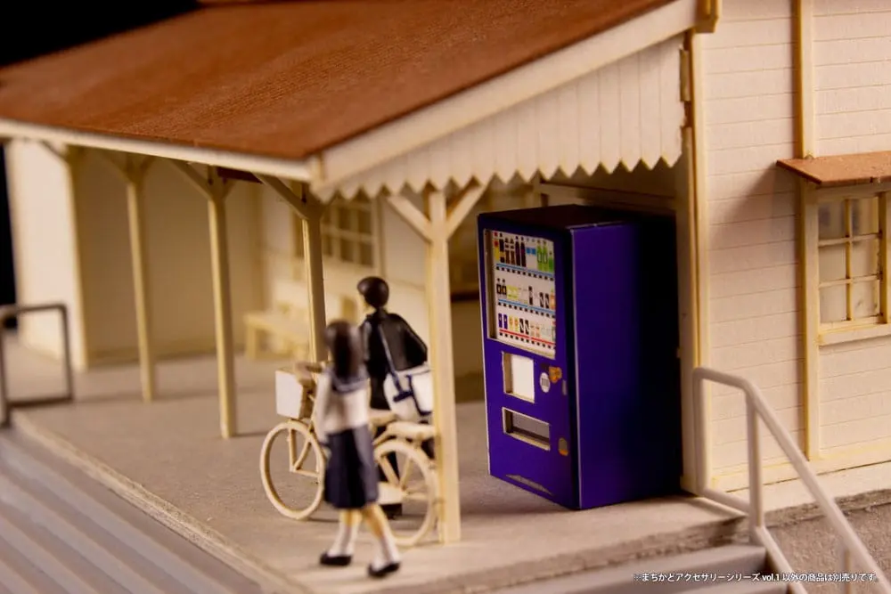 Original Illustration 1/80 Paper Model Kit Town Corner Accessory Series Vol.1 26 cm product photo