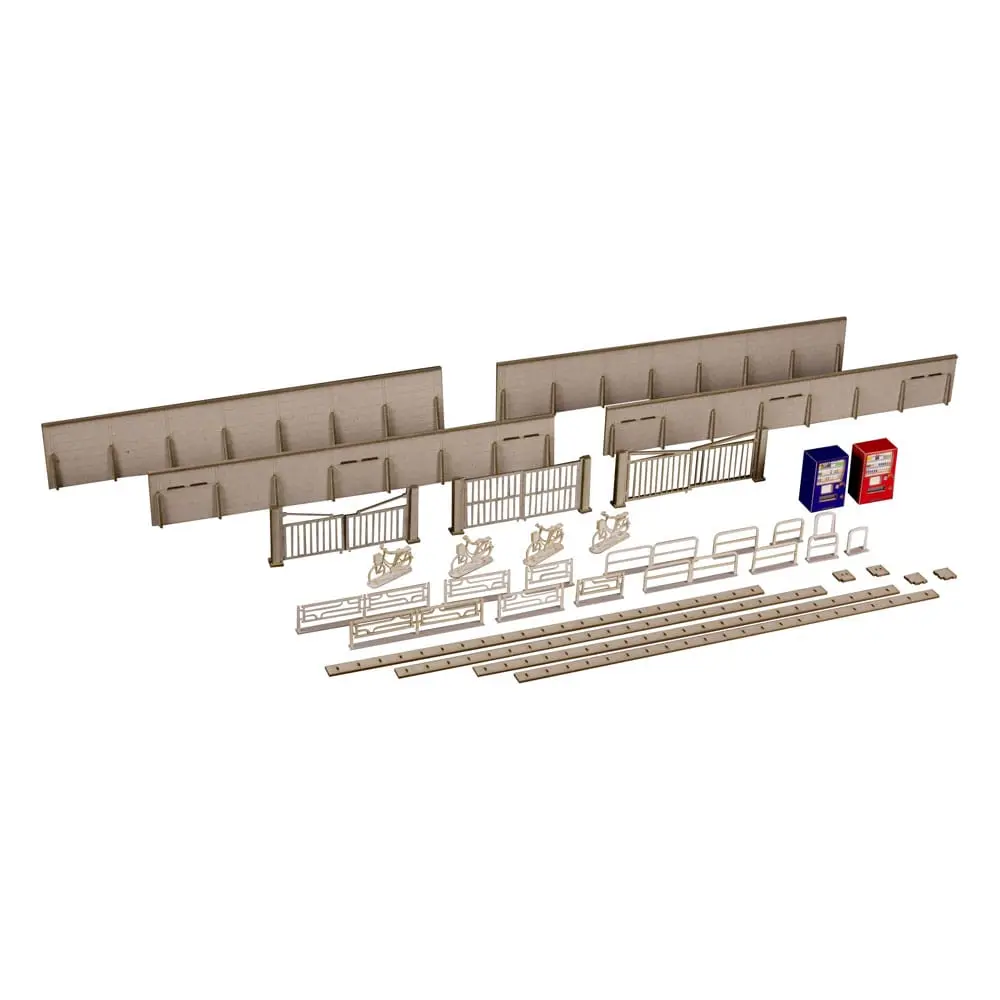 Original Illustration 1/80 Paper Model Kit Town Corner Accessory Series Vol.1 26 cm product photo