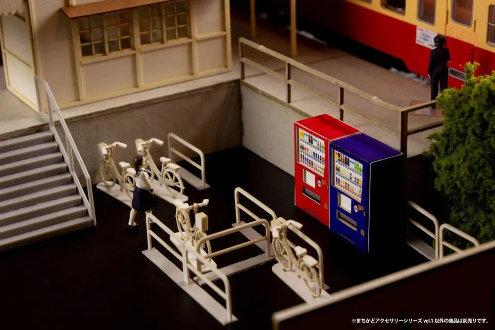 Original Illustration 1/80 Paper Model Kit Town Corner Accessory Series Vol.1 26 cm product photo