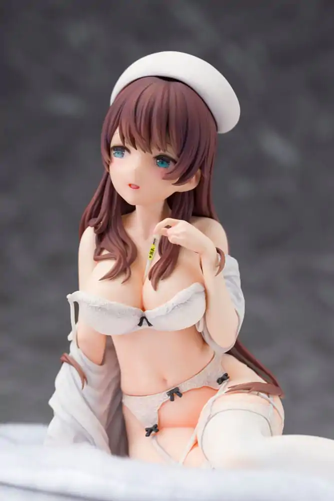 Original Illustration by Vispo Statue 1/6 Nurse no!? Natsuho-san Onetsu Hakarimashoone 14 cm termékfotó