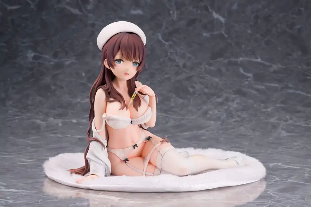 Original Illustration by Vispo Statue 1/6 Nurse no!? Natsuho-san Onetsu Hakarimashoone 14 cm termékfotó