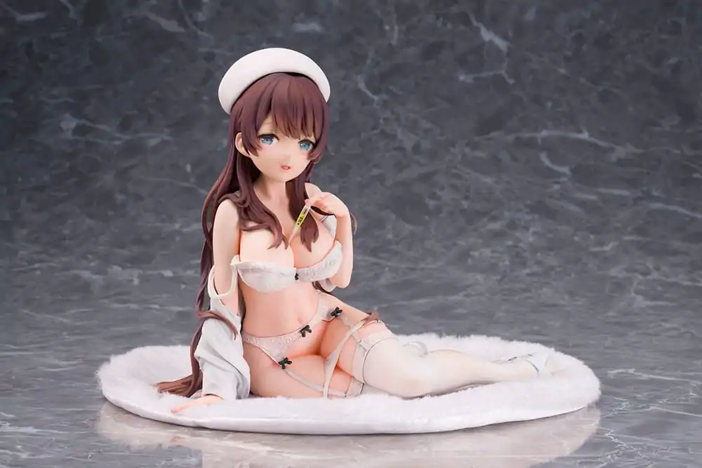 Original Illustration by Vispo Statue 1/6 Nurse no!? Natsuho-san Onetsu Hakarimashoone 14 cm termékfotó