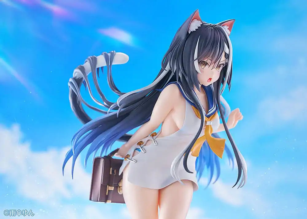 Original Illustration Illustrator Collection PVC Statue 1/6 Toshishita Kanojo Illustration by Amagasa Yun 27 cm product photo