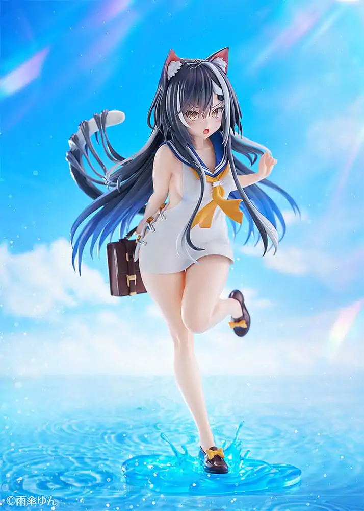 Original Illustration Illustrator Collection PVC Statue 1/6 Toshishita Kanojo Illustration by Amagasa Yun 27 cm product photo