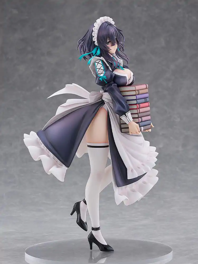 Original Illustration PVC Statue 1/6 Maid Maison Hanikami Kanojo Hikage Chigami Illustration by Piromizu 28 cm product photo
