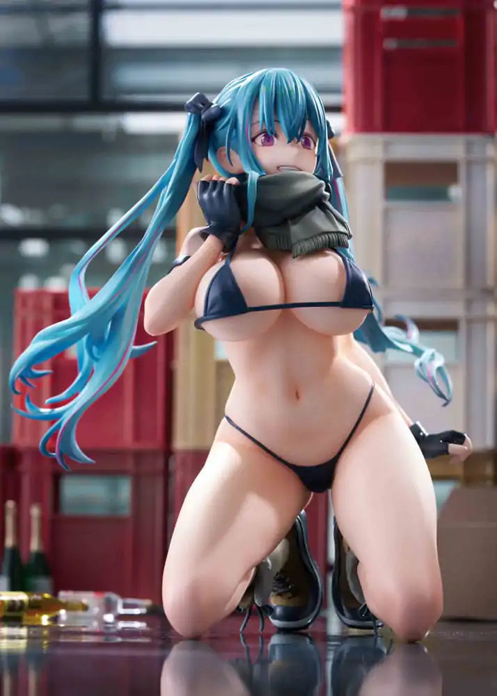 Original Illustration PVC Statue 1/7 Warehouse Aoko Illustration by FreeStyle AmiAmi Limited Edition 16 cm termékfotó