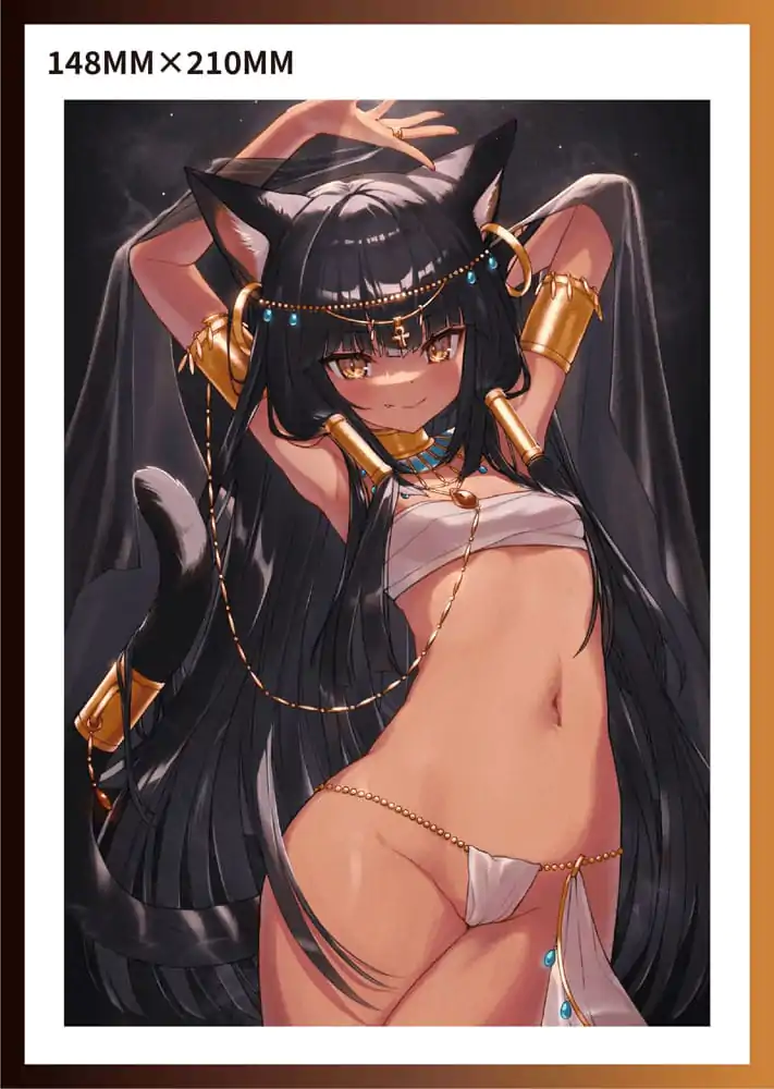 Original Illustration Statue 1/6 Bastet the Goddess Illustrated by Nigi Komiya 26 cm product photo