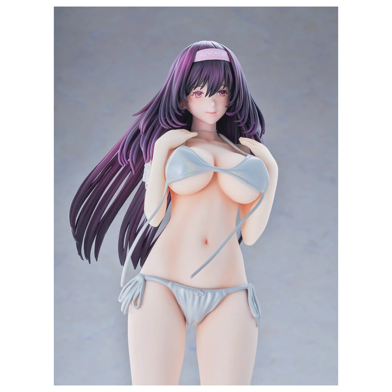 Original Model Statue 1/5 Tomoe Sakura Swimsuit Black Hair Ver. Illustration by Toshi Tsutakaze 32 cm product photo