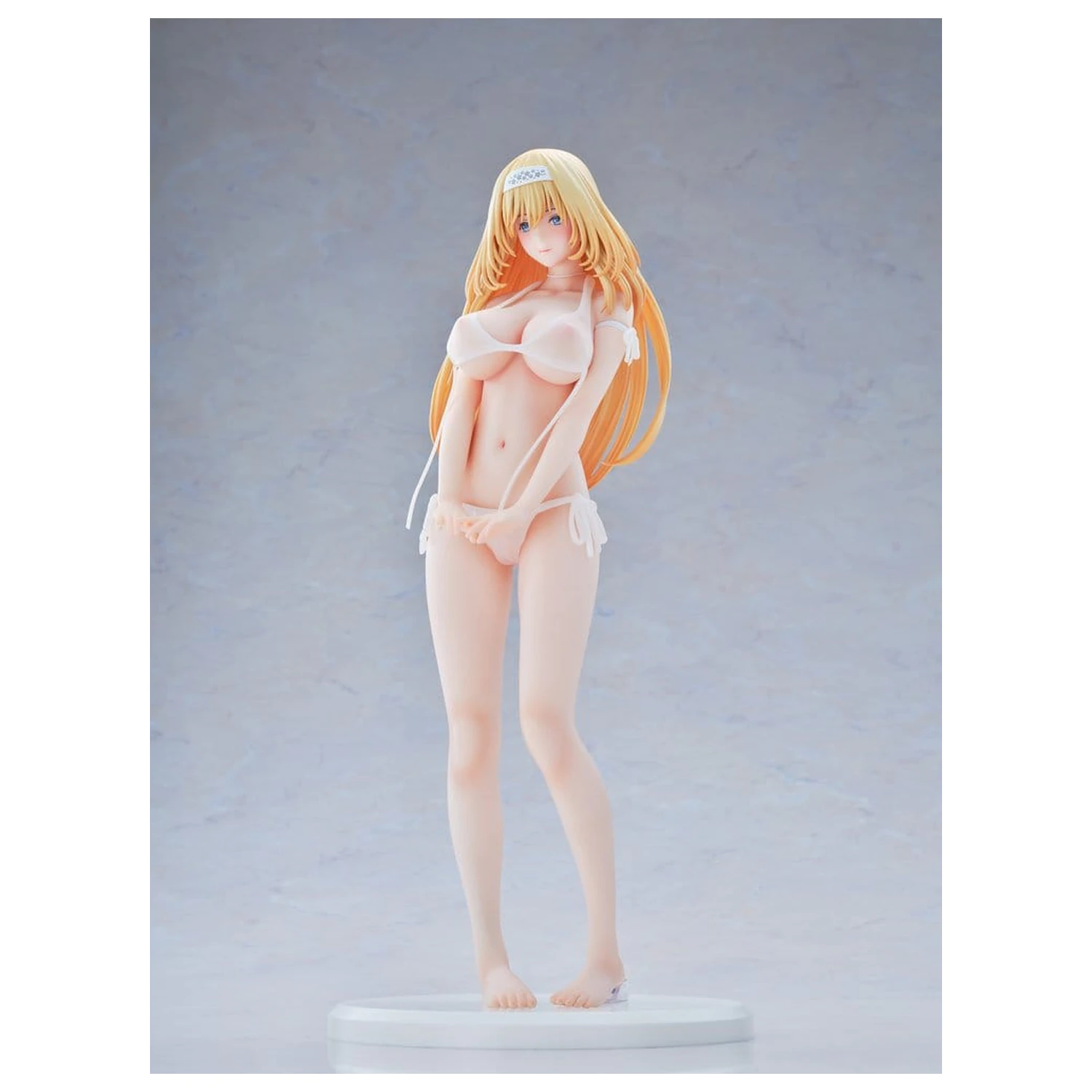 Original Model Statue 1/5 Tomoe Sakura Swimsuit Blonde Hair Wholesome Ver. Illustration by Toshi Tsutakaze 32 cm product photo