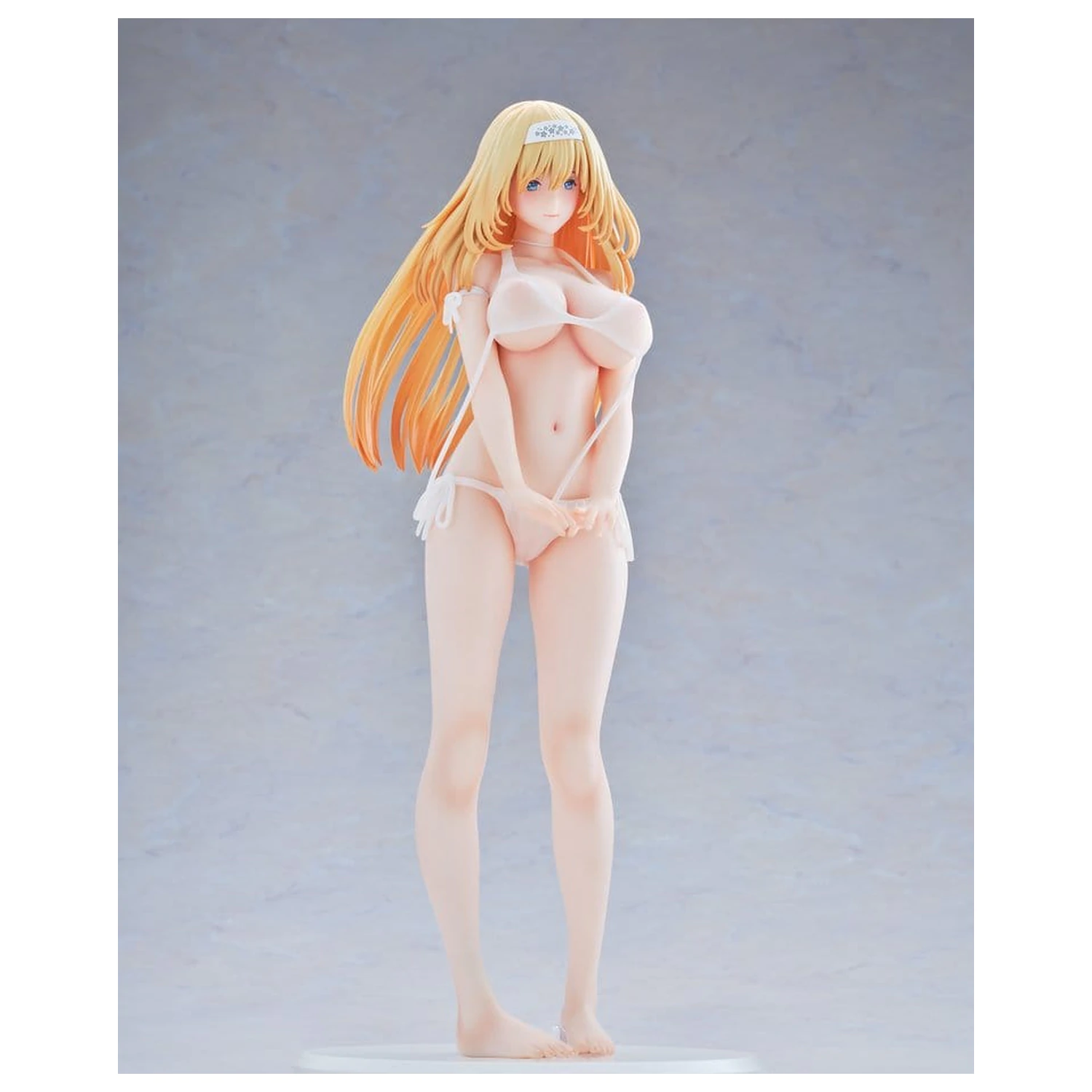 Original Model Statue 1/5 Tomoe Sakura Swimsuit Blonde Hair Wholesome Ver. Illustration by Toshi Tsutakaze 32 cm product photo