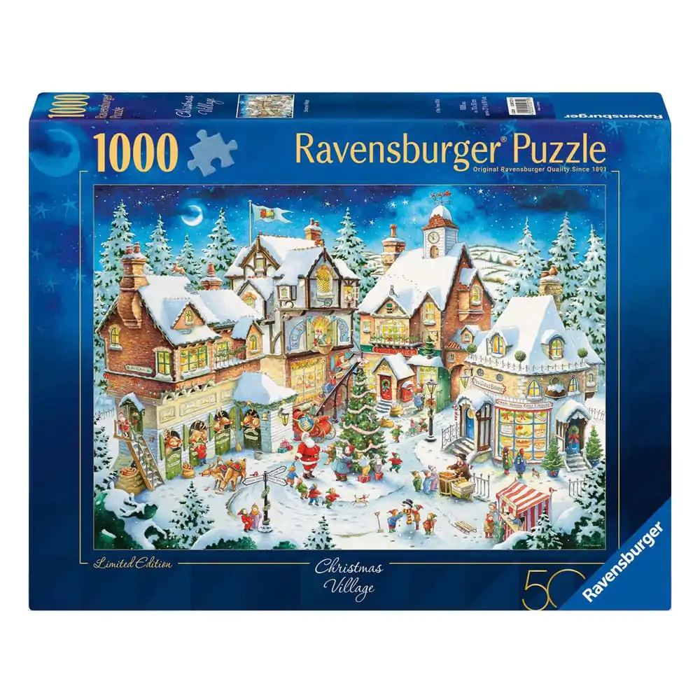 Original Ravensburger Quality Jigsaw Puzzle Christmas Village Limited Edition (1000 pieces) termékfotó