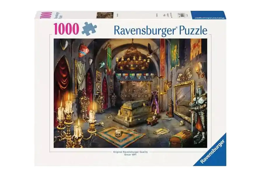 Original Ravensburger Quality Jigsaw Puzzle The Castle of the Vampire (1000 pieces) product photo