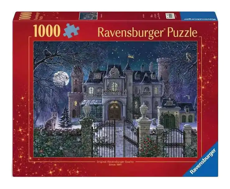 Original Ravensburger Quality Jigsaw Puzzle The Christmas villa (1000 pieces) product photo