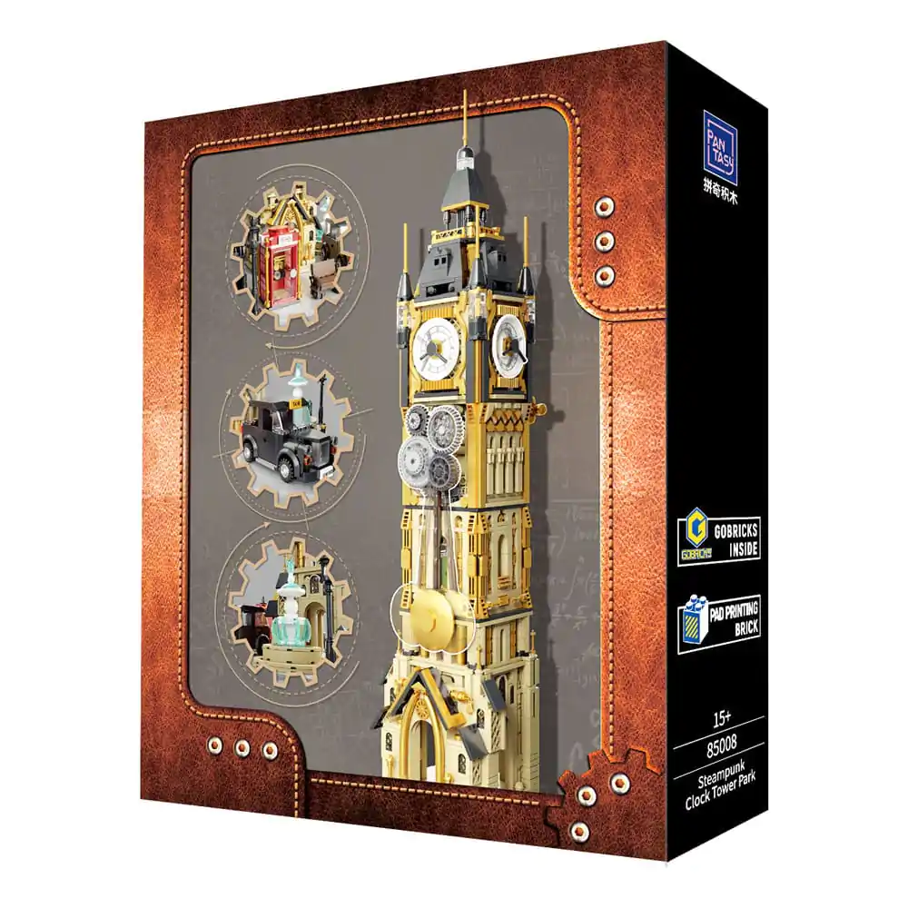 Original-Steampunk Series Construction Set Steampunk Clock Tower Park 58 cm termékfotó