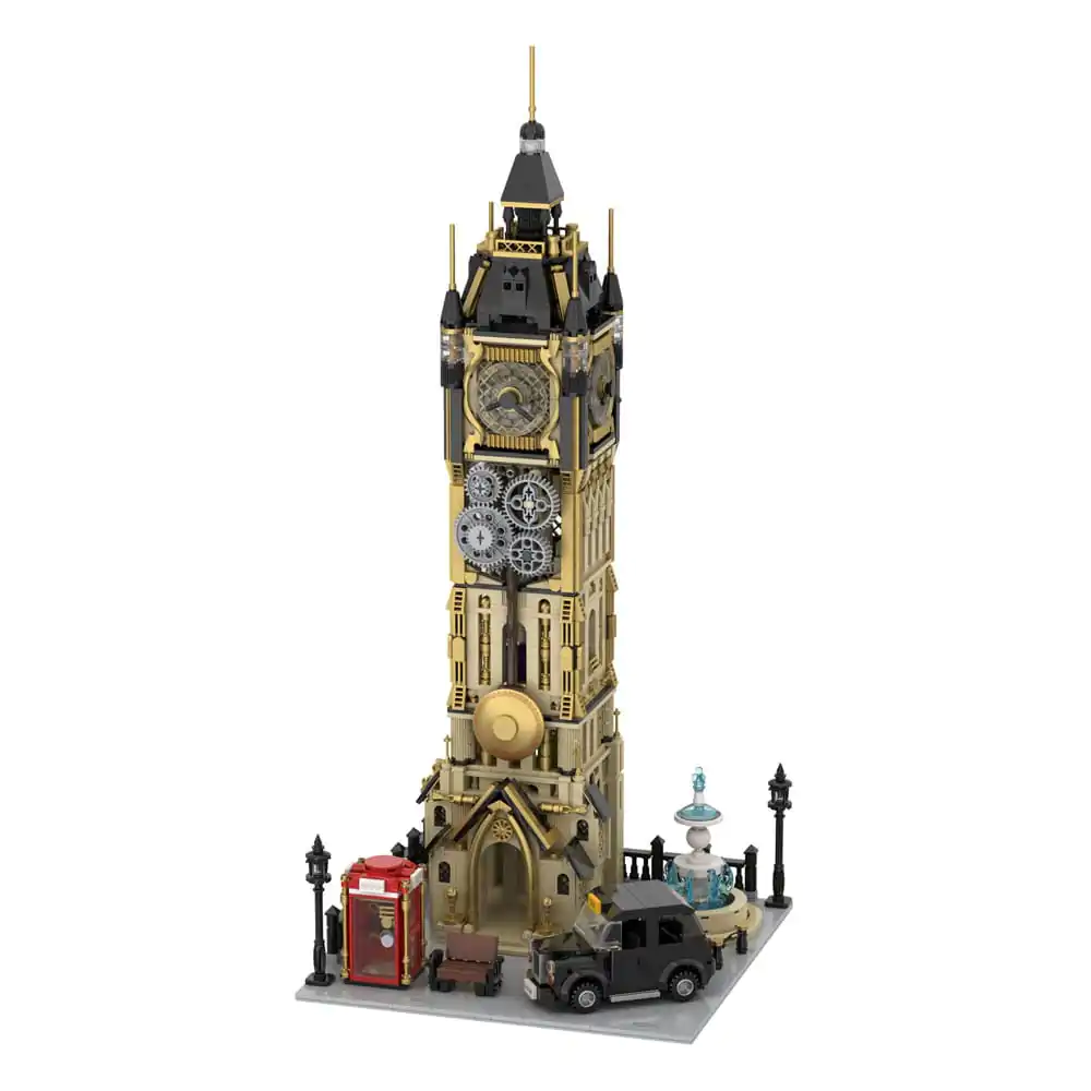 Original-Steampunk Series Construction Set Steampunk Clock Tower Park 58 cm termékfotó