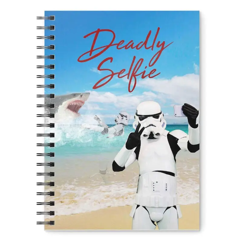 Original Stormtrooper Notebook Deadly Selfie product photo